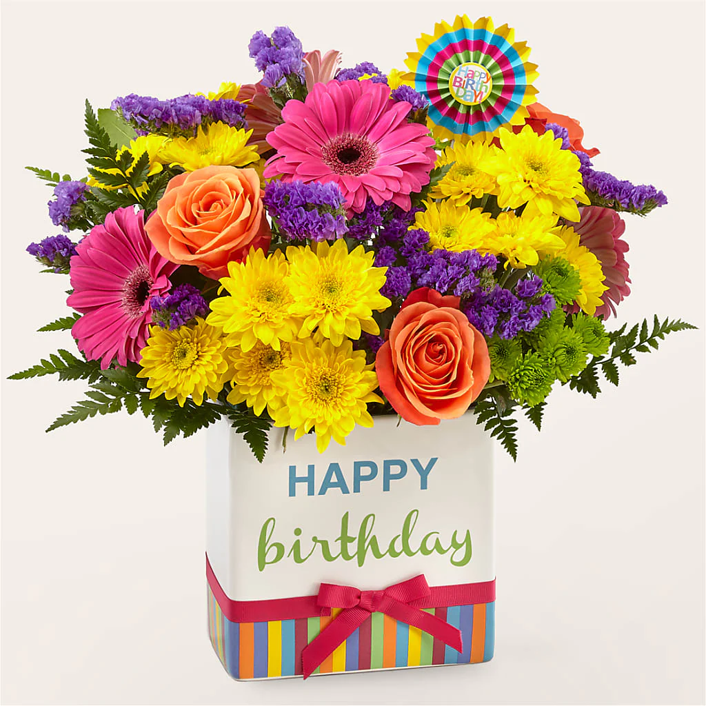 Birthday Brights Bouquet - Image 3