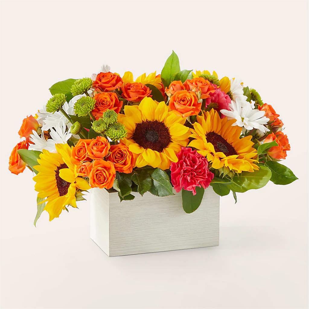 Sun-drenched Blooms Box Bouquet - Image 4